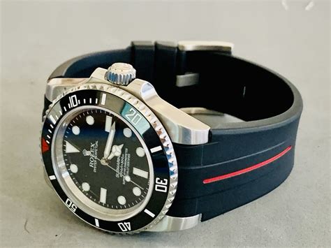 rolex band rubber|rolex rubber strap 22mm.